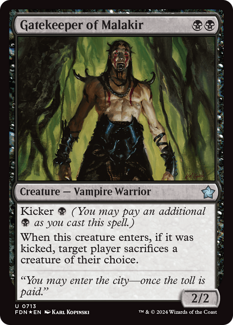 Gatekeeper of Malakir [Foundations] | Pegasus Games WI