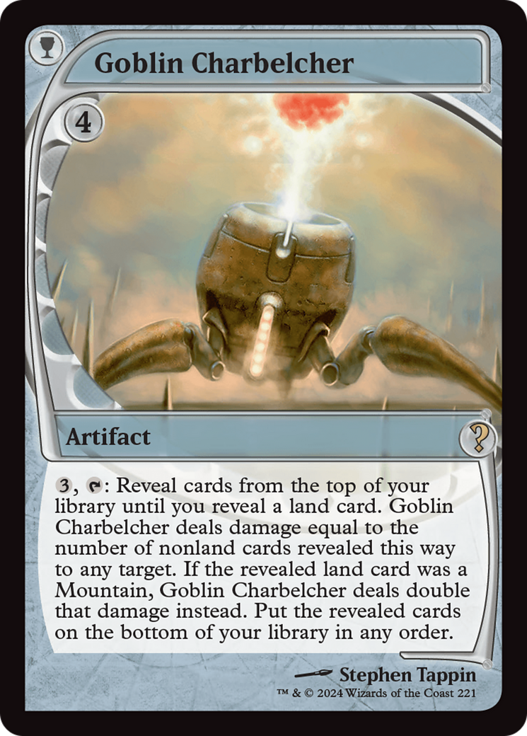 Goblin Charbelcher (Future Sight) [Mystery Booster 2] | Pegasus Games WI