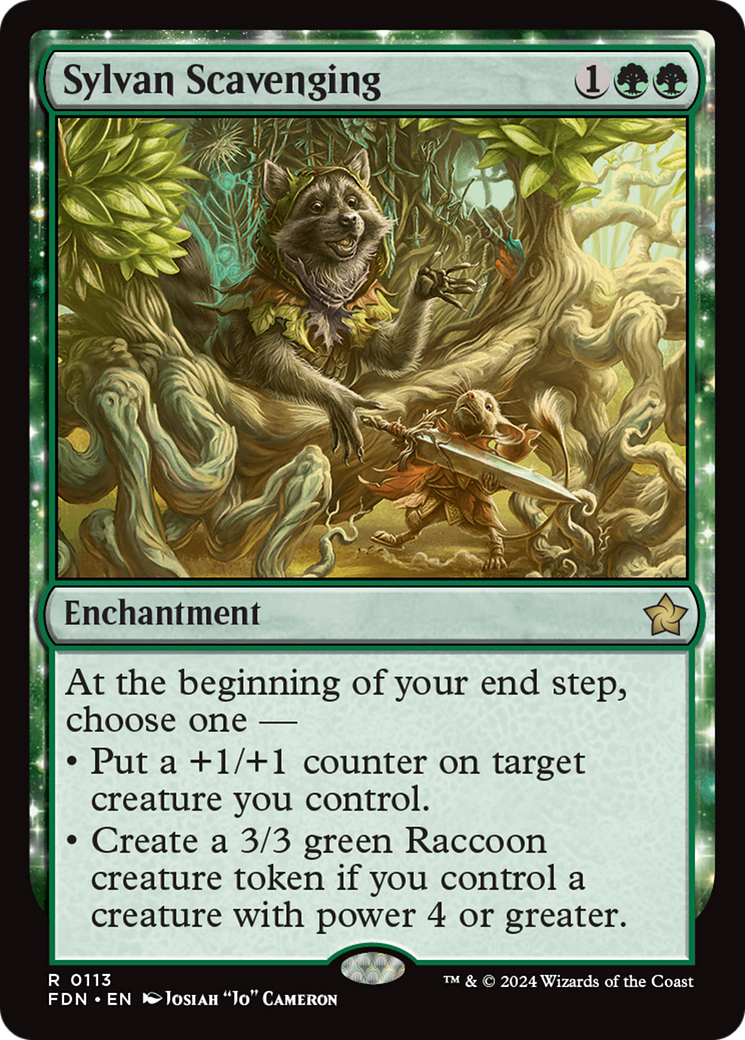 Sylvan Scavenging [Foundations] | Pegasus Games WI