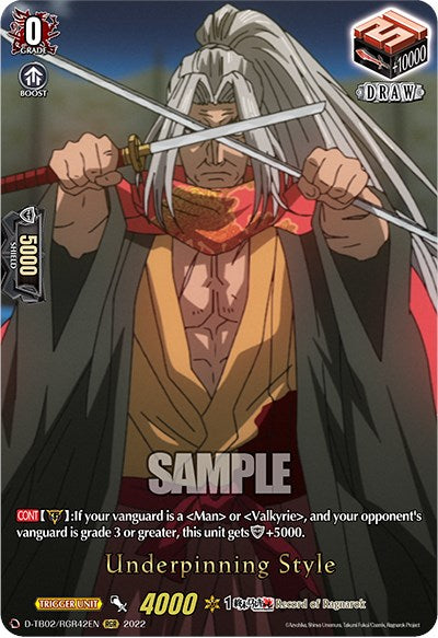 Underpinning Style (42) (D-TB02/RGR42EN) [Record of Ragnarok] | Pegasus Games WI