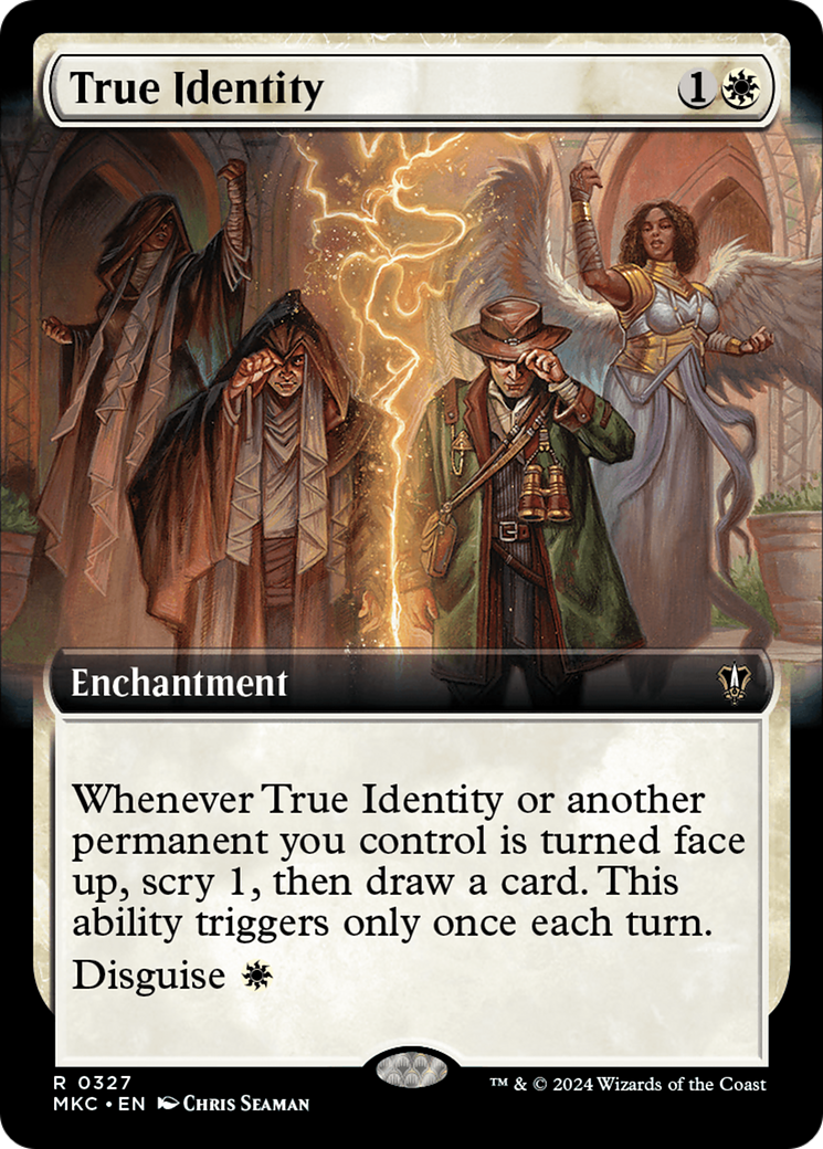 True Identity (Extended Art) [Murders at Karlov Manor Commander] | Pegasus Games WI