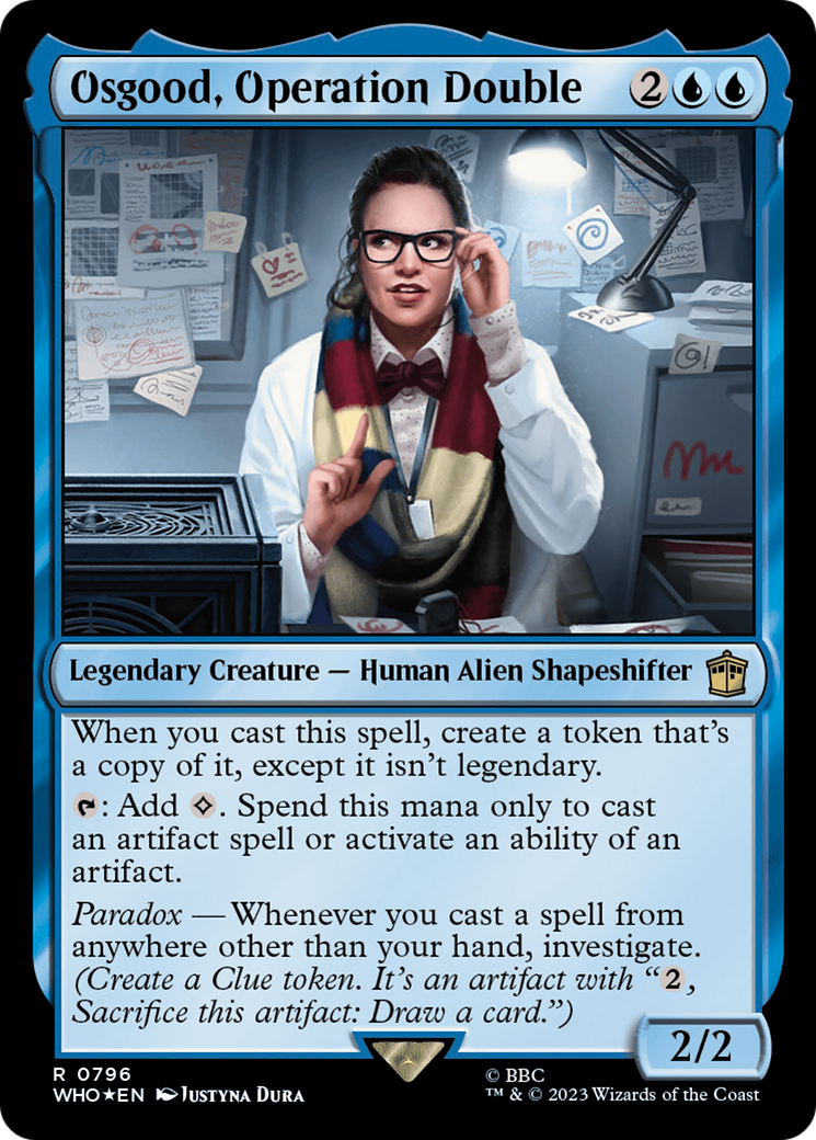 Osgood, Operation Double (Surge Foil) [Doctor Who] | Pegasus Games WI