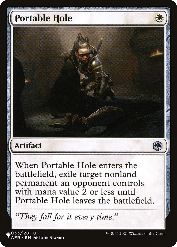 Portable Hole [The List] | Pegasus Games WI