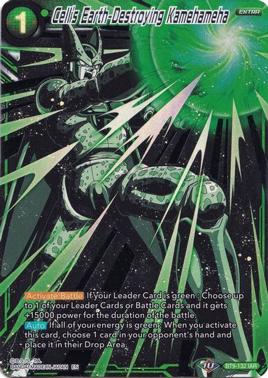 Cell's Earth-Destroying Kamehameha (Collector's Selection Vol. 1) (BT9-132) [Promotion Cards] | Pegasus Games WI