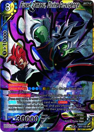 Fused Zamasu, Divine Providence (SPR) (BT7-123) [Assault of the Saiyans] | Pegasus Games WI