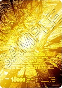 Super Saiyan God Son Goku // SSGSS Son Goku, The Soul Striker (National Championship Final 2018) (SD1-01) [Tournament Promotion Cards] | Pegasus Games WI