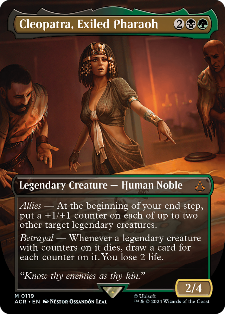 Cleopatra, Exiled Pharaoh (Borderless) [Assassin's Creed] | Pegasus Games WI