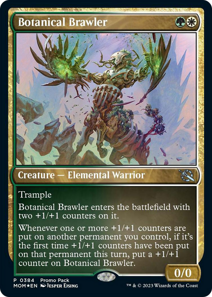 Botanical Brawler (Promo Pack) [March of the Machine Promos] | Pegasus Games WI