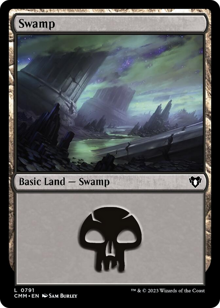 Swamp (791) [Commander Masters] | Pegasus Games WI