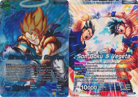 Son Goku & Vegeta // Miracle Strike Gogeta (Movie Promo) (P-069) [Promotion Cards] | Pegasus Games WI