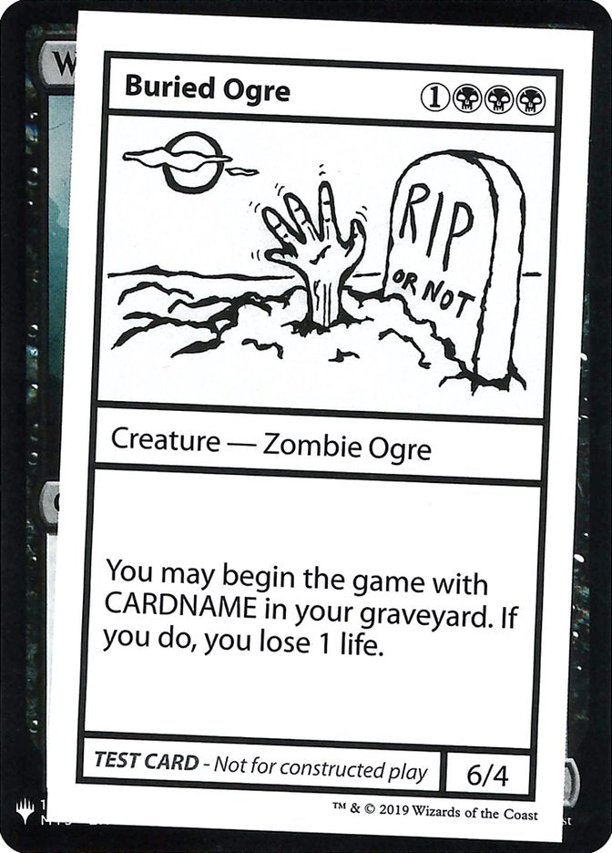 Buried Ogre [Mystery Booster Playtest Cards] | Pegasus Games WI