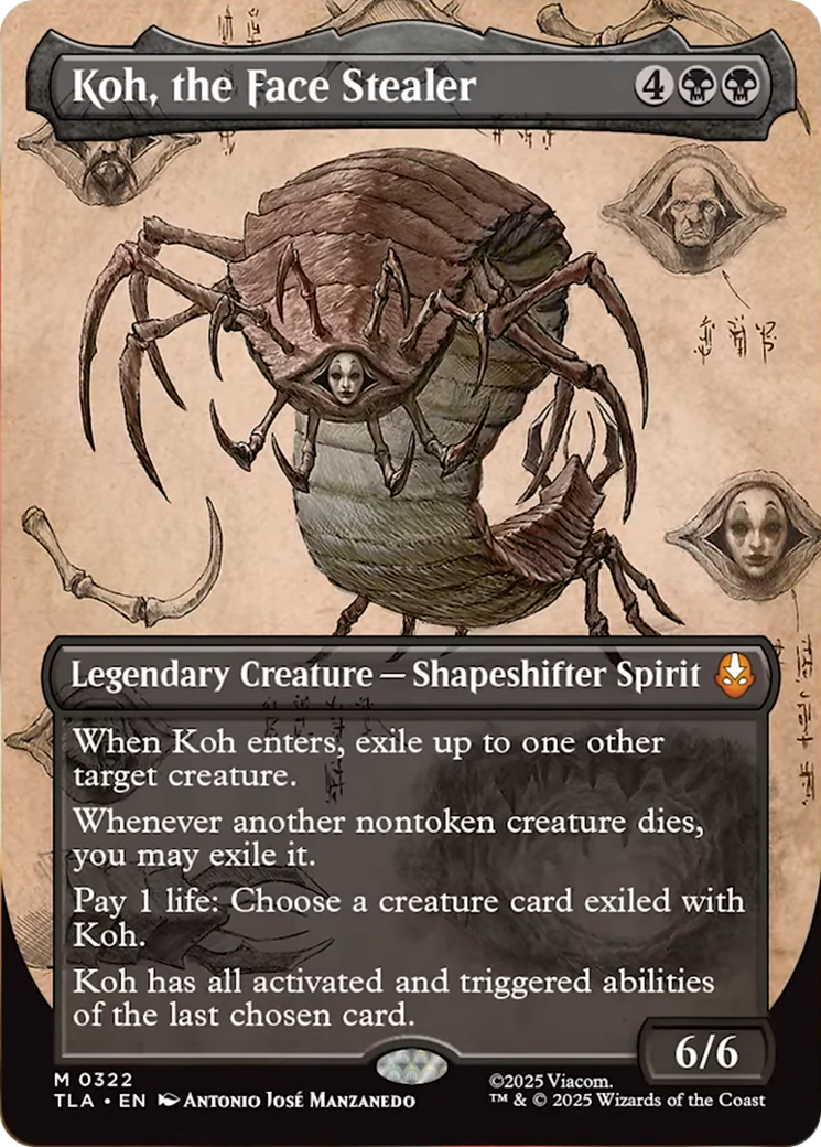 Koh, the Face Stealer (Borderless) [Avatar: The Last Airbender] | Pegasus Games WI