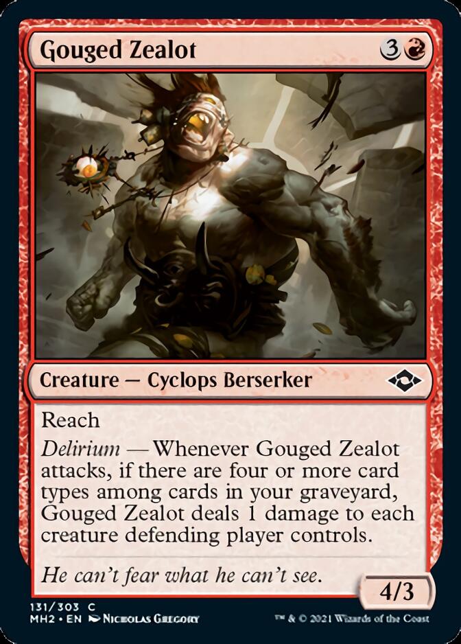 Gouged Zealot [Modern Horizons 2] | Pegasus Games WI