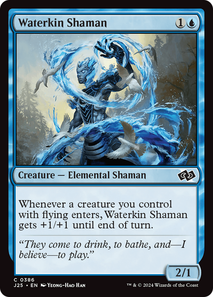 Waterkin Shaman [Foundations Jumpstart] | Pegasus Games WI