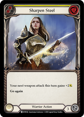 Sharpen Steel (Yellow) [U-WTR142] (Welcome to Rathe Unlimited)  Unlimited Normal | Pegasus Games WI