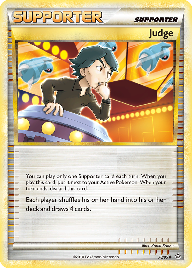 Judge (78/95) [HeartGold & SoulSilver: Unleashed] | Pegasus Games WI