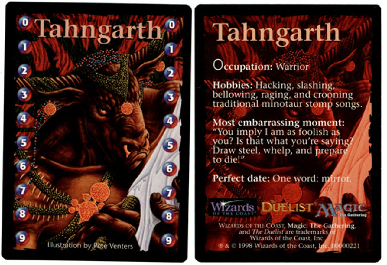 Tahngarth Life Counter Token [Media Promos] | Pegasus Games WI