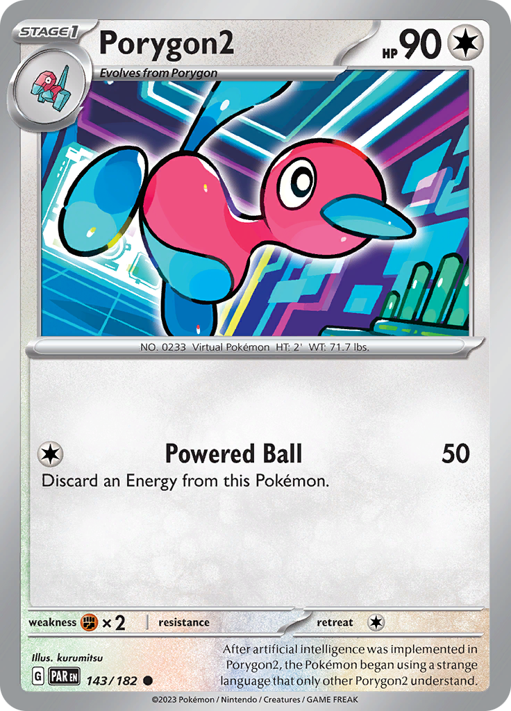 Porygon2 (143/182) [Scarlet & Violet: Paradox Rift] | Pegasus Games WI