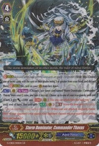 Storm Dominator, Commander Thavas (G-CB02/001EN) [Commander of the Incessant Waves] | Pegasus Games WI