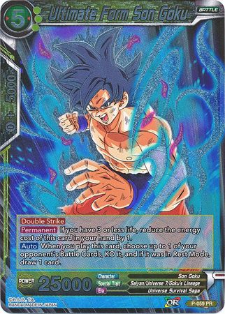 Ultimate Form Son Goku (P-059) [Promotion Cards] | Pegasus Games WI