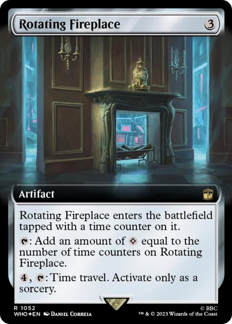 Rotating Fireplace (Extended Art) (Surge Foil) [Doctor Who] | Pegasus Games WI