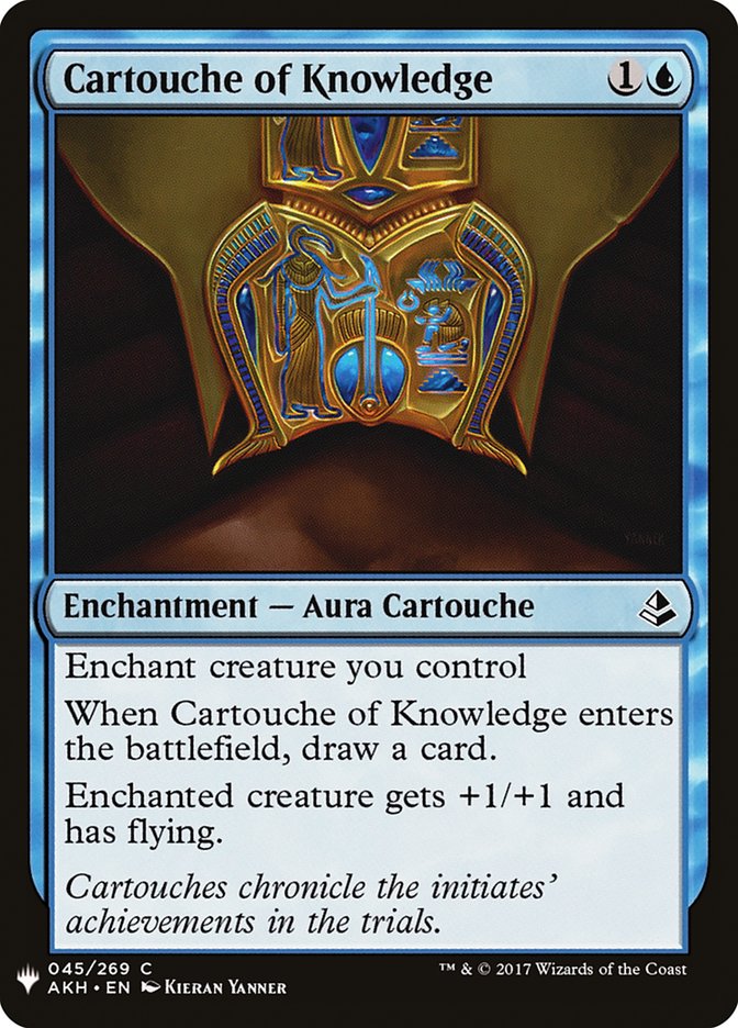 Cartouche of Knowledge [Mystery Booster] | Pegasus Games WI