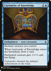 Cartouche of Knowledge [Mystery Booster] | Pegasus Games WI