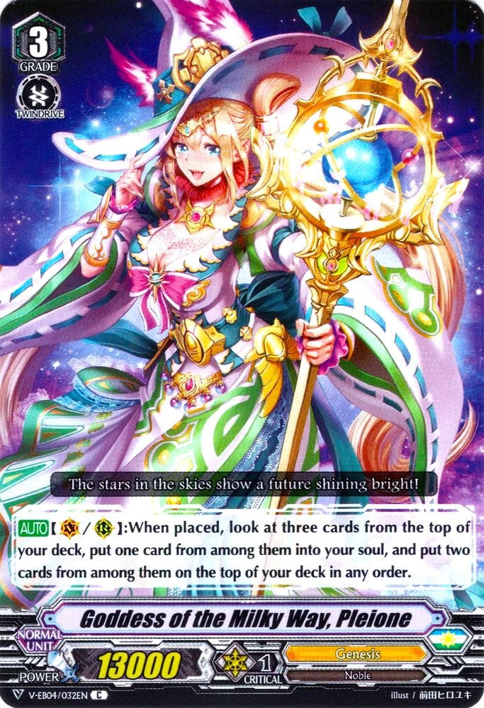 Goddess of the Milky Way, Pleione (V-EB04/032EN) [The Answer of Truth] | Pegasus Games WI