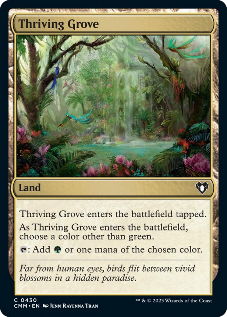 Thriving Grove [Commander Masters] | Pegasus Games WI