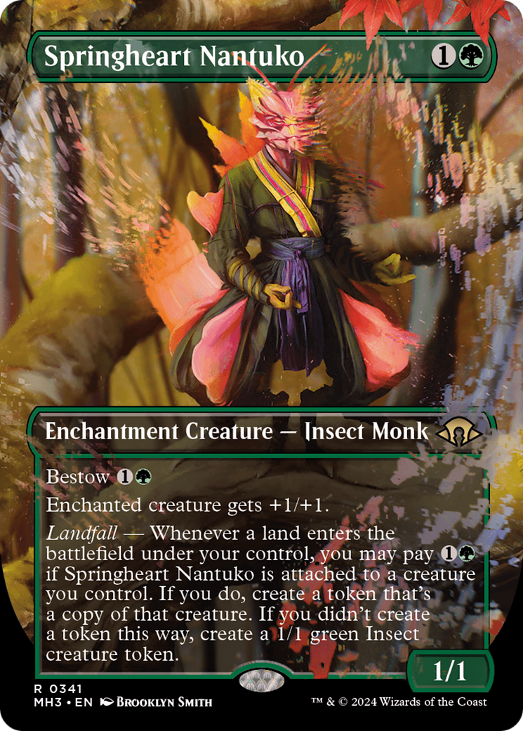 Springheart Nantuko (Borderless) [Modern Horizons 3] | Pegasus Games WI