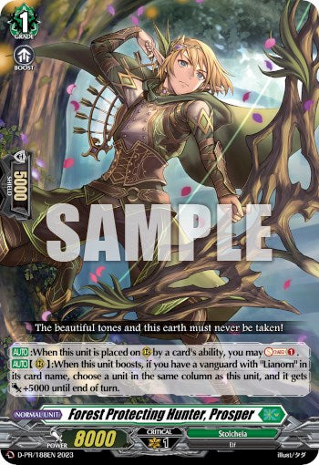 Forest Protecting Hunter, Prosper (D-PR/0188EN 2023) [D Promo Cards] | Pegasus Games WI