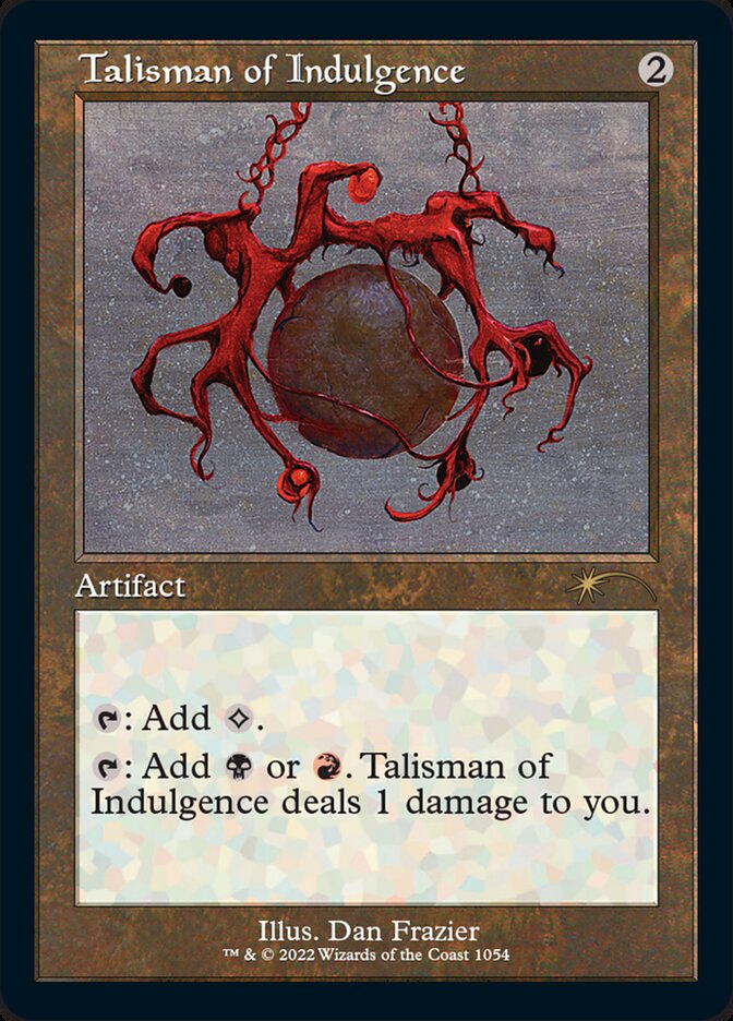 Talisman of Indulgence (Foil Etched) [Secret Lair Drop Series] | Pegasus Games WI