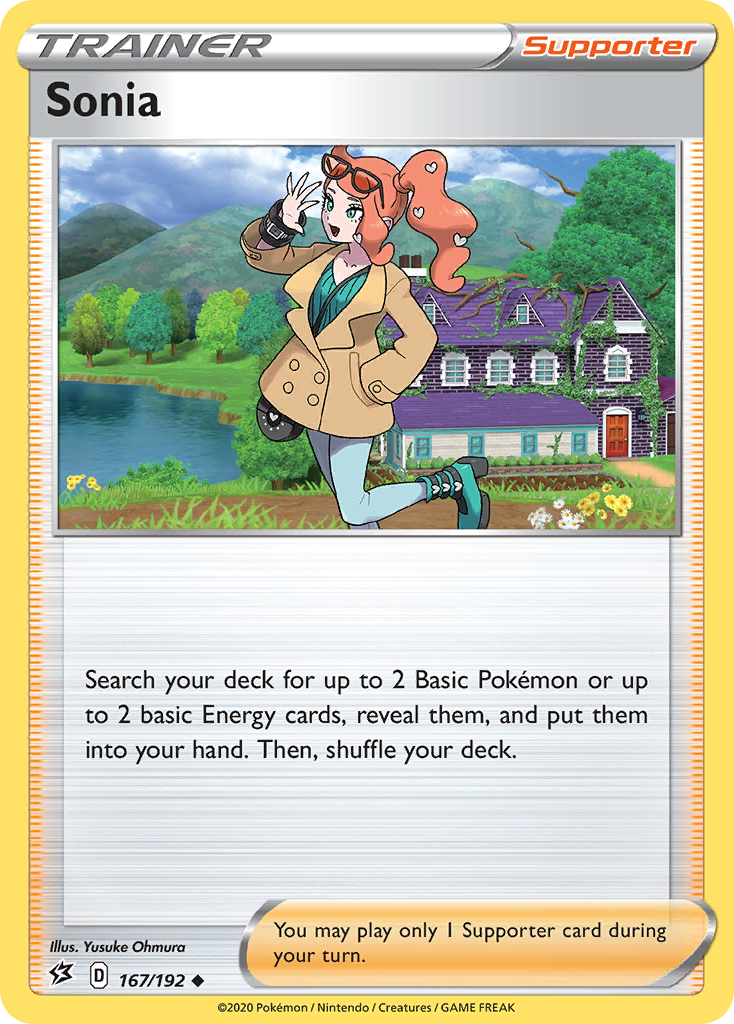 Sonia (167/192) [Sword & Shield: Rebel Clash] | Pegasus Games WI