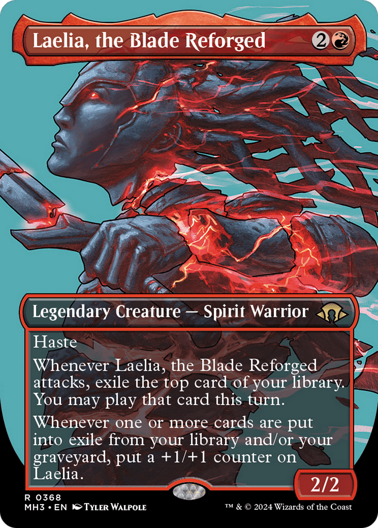 Laelia, the Blade Reforged (Borderless) [Modern Horizons 3] | Pegasus Games WI