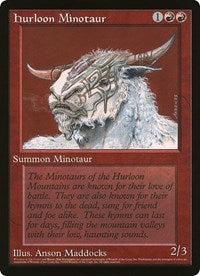 Hurloon Minotaur (Oversized) [Oversize Cards] | Pegasus Games WI