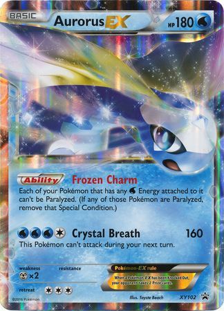 Aurorus EX (XY102) (Jumbo Card) [XY: Black Star Promos] | Pegasus Games WI