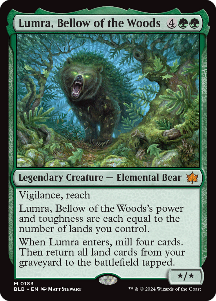 Lumra, Bellow of the Woods [Bloomburrow] | Pegasus Games WI