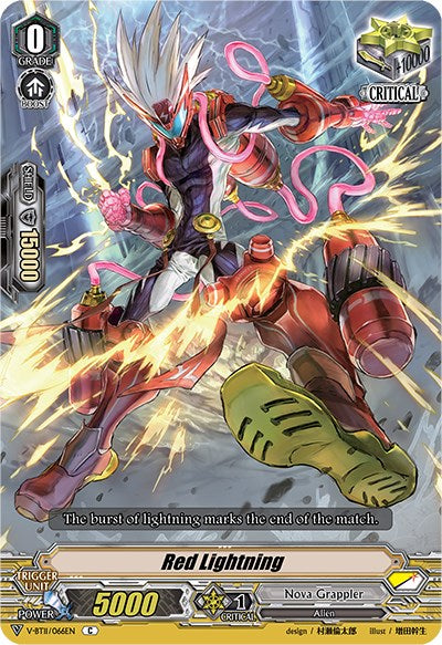 Red Lightning (V-BT11/066EN) [Storm of the Blue Cavalry] | Pegasus Games WI