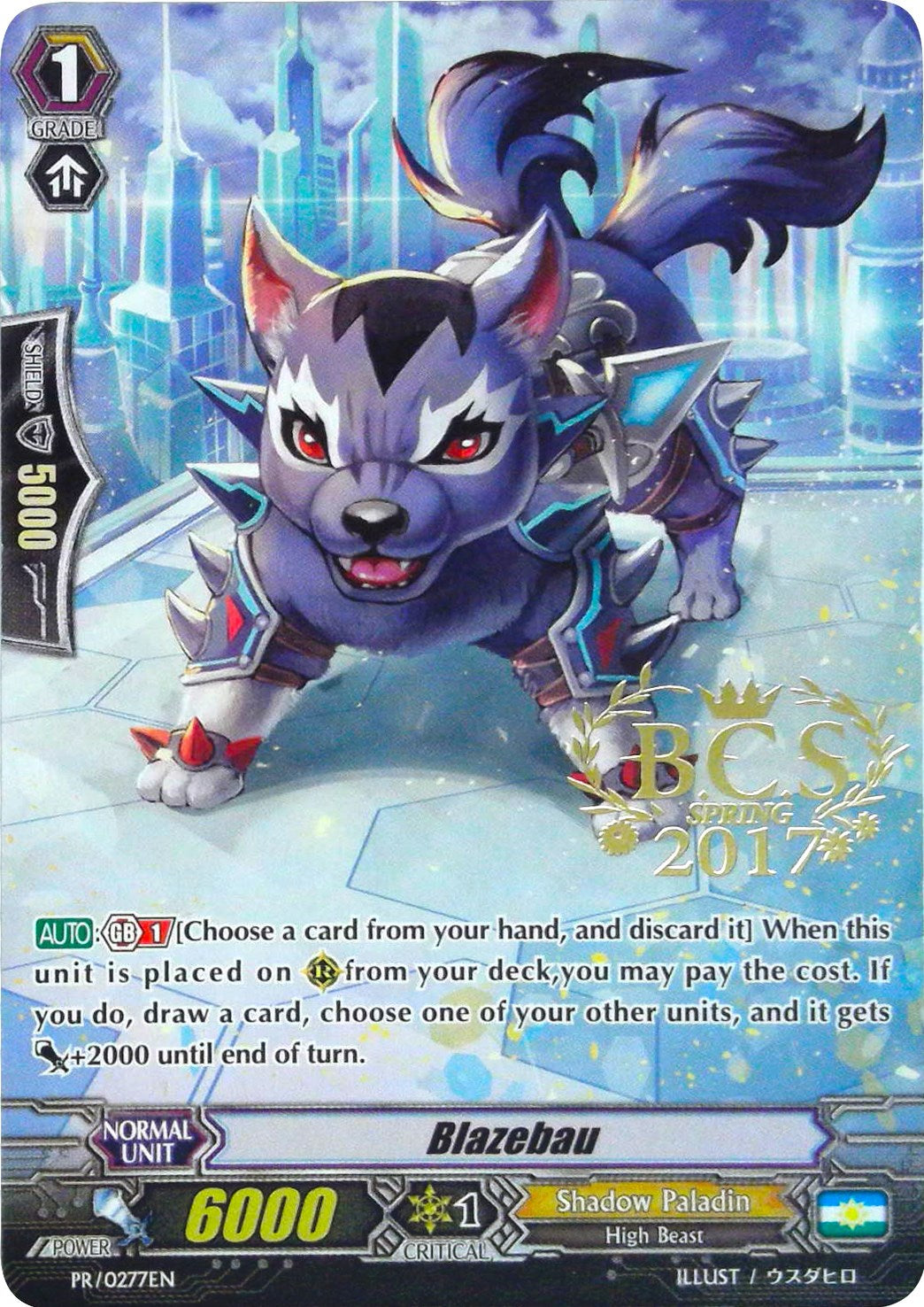 Blazebau (PR/0277EN) [Promo Cards] | Pegasus Games WI