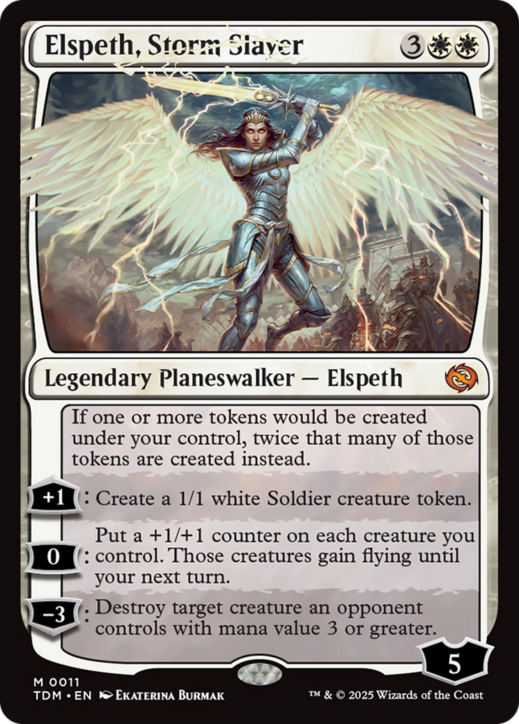 Elspeth, Storm Slayer [Tarkir: Dragonstorm] | Pegasus Games WI