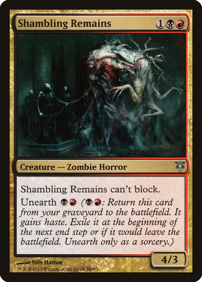 Shambling Remains [Duel Decks: Sorin vs. Tibalt] | Pegasus Games WI