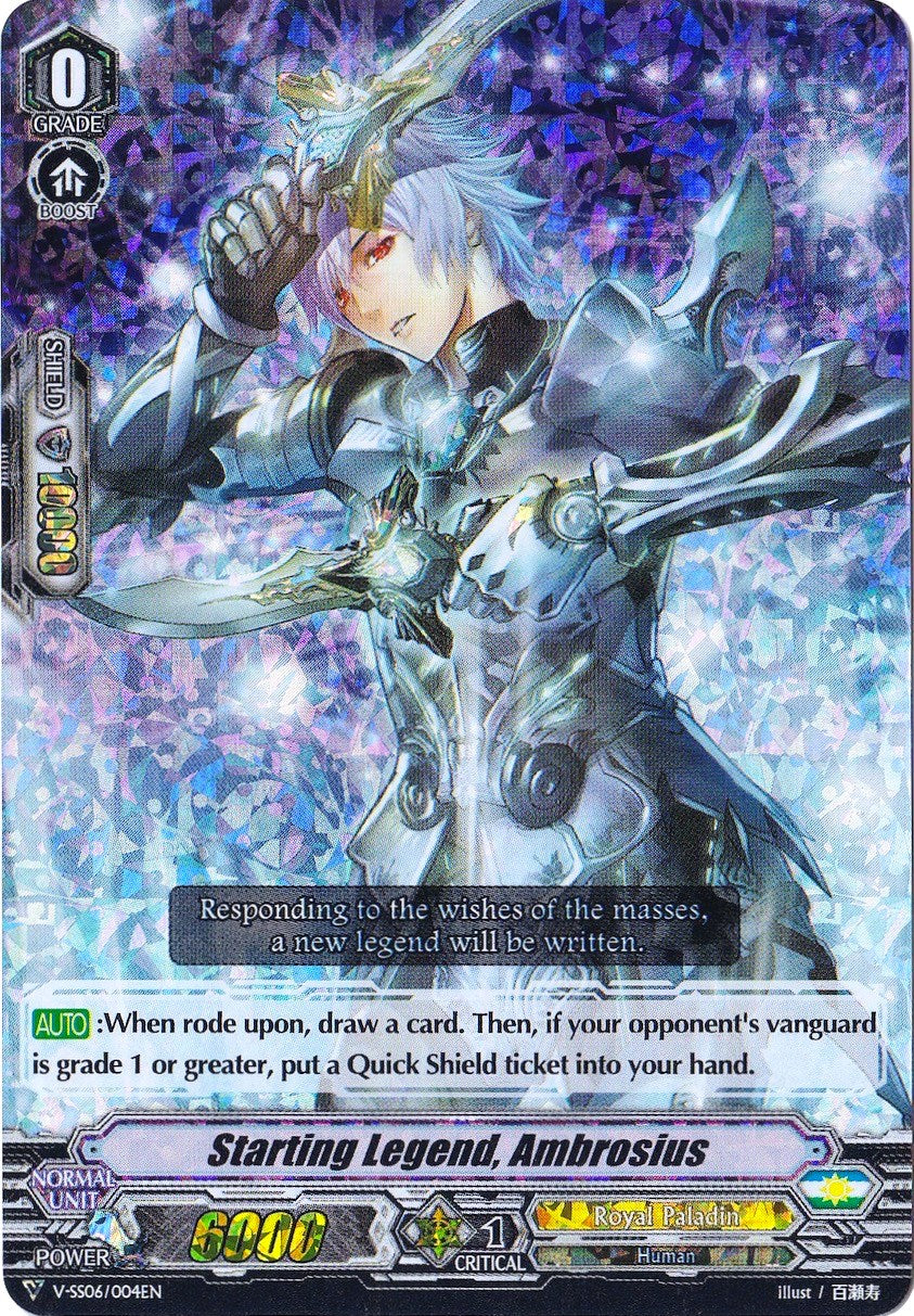Starting Legend, Ambrosius (V-SS06/004EN) [Valiant Sanctuary] | Pegasus Games WI