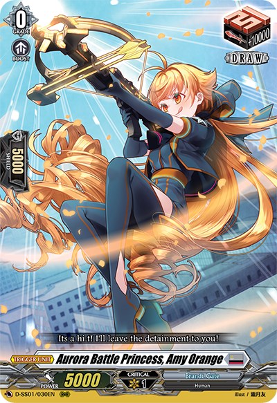 Aurora Battle Princess, Amy Orange (D-SS01/030EN) [Festival Collection 2021] | Pegasus Games WI