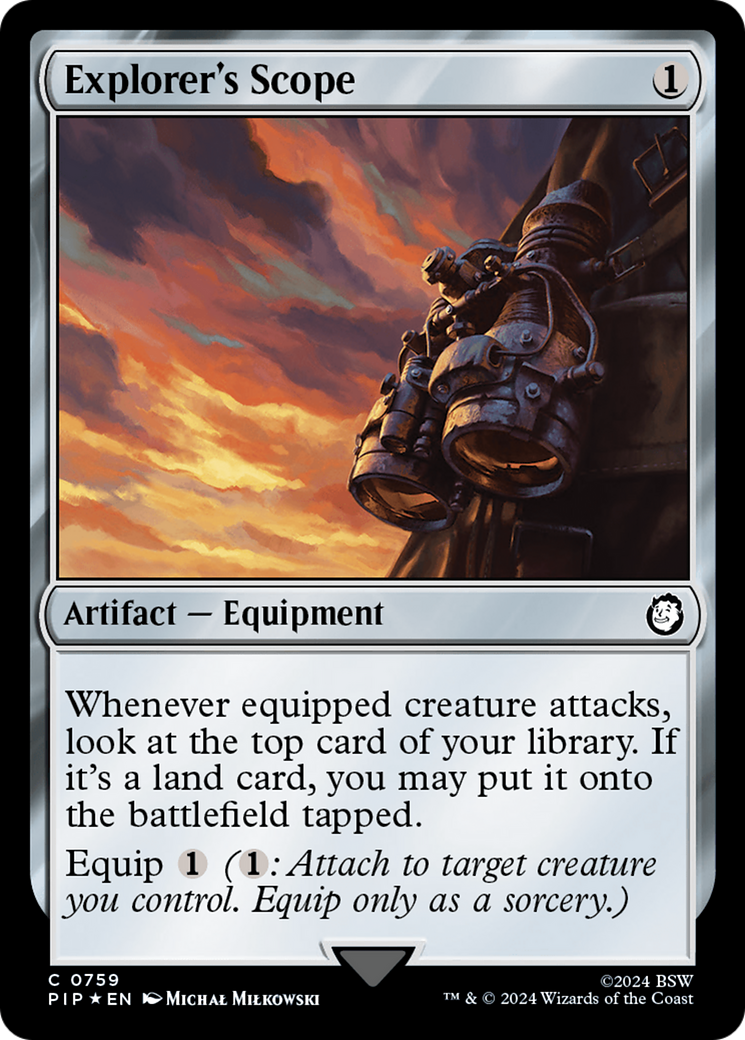 Explorer's Scope (Surge Foil) [Fallout] | Pegasus Games WI
