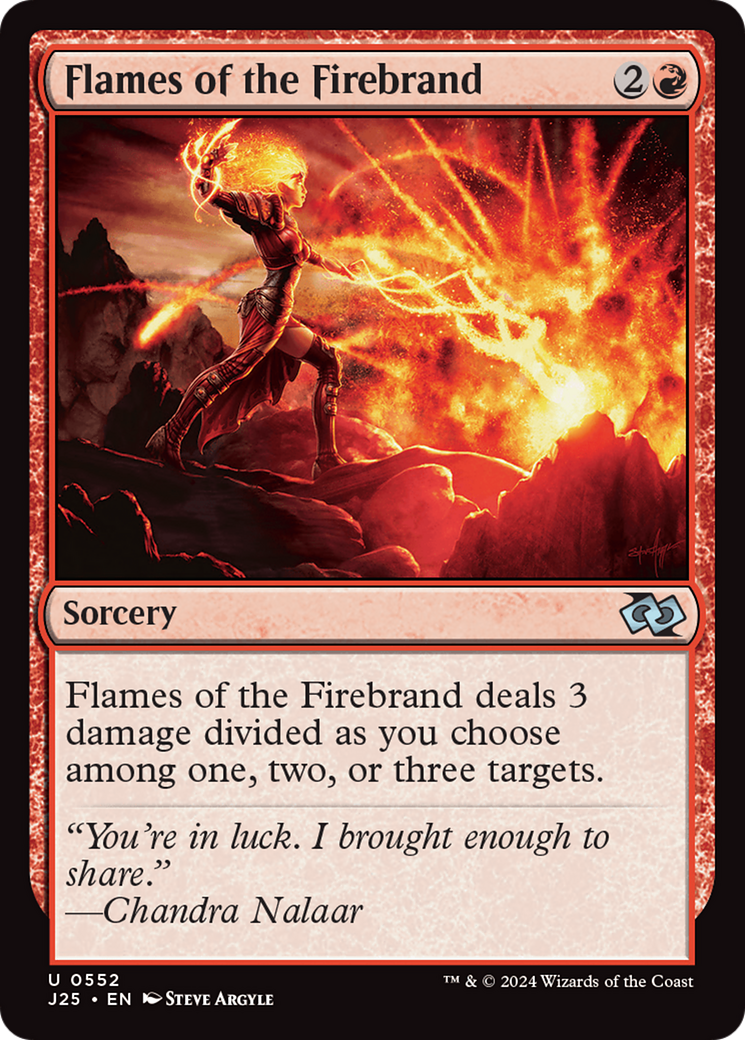 Flames of the Firebrand [Foundations Jumpstart] | Pegasus Games WI