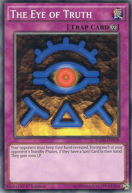 The Eye of Truth [YGLD-ENA39] Common | Pegasus Games WI