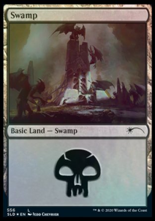 Swamp (Minions) (556) [Secret Lair Drop Promos] | Pegasus Games WI