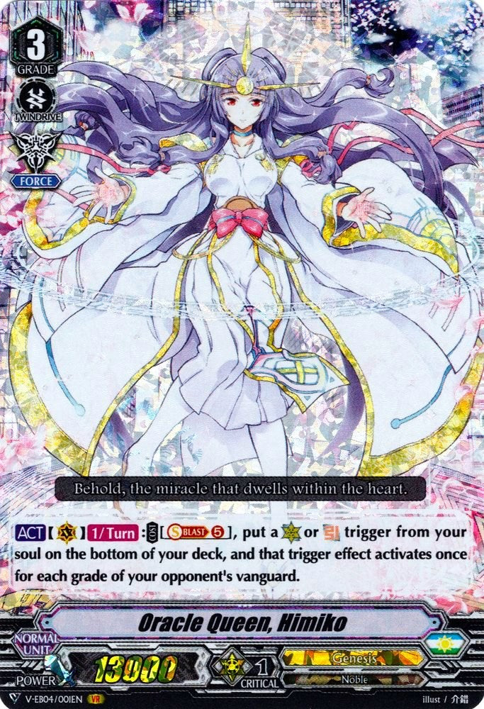 Oracle Queen, Himiko (V-EB04/001EN) [The Answer of Truth] | Pegasus Games WI