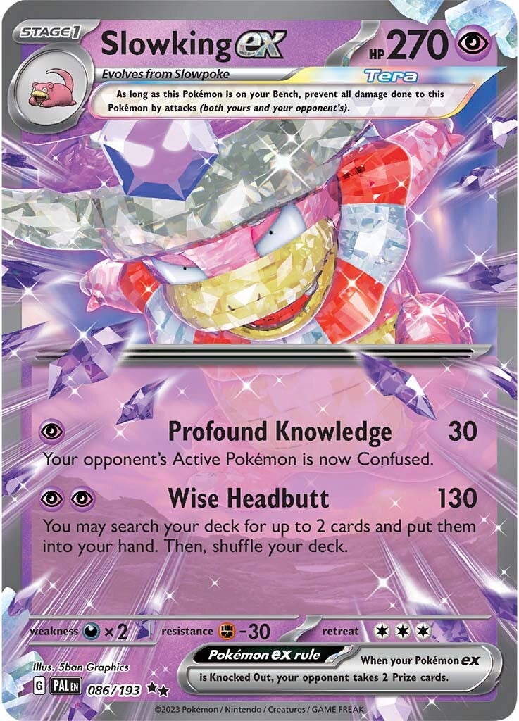 Slowking ex (086/193) [Scarlet & Violet: Paldea Evolved] | Pegasus Games WI