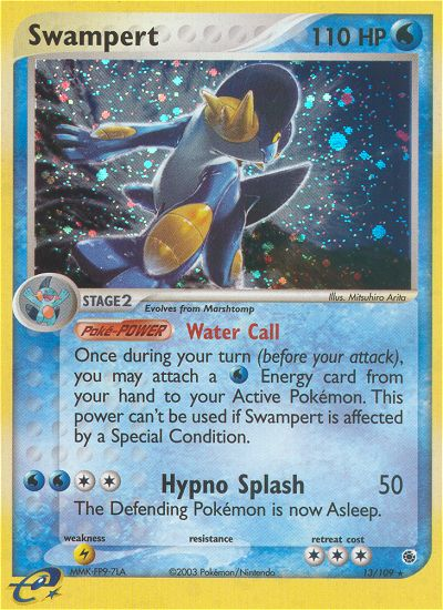 Swampert (13/109) [EX: Ruby & Sapphire] | Pegasus Games WI